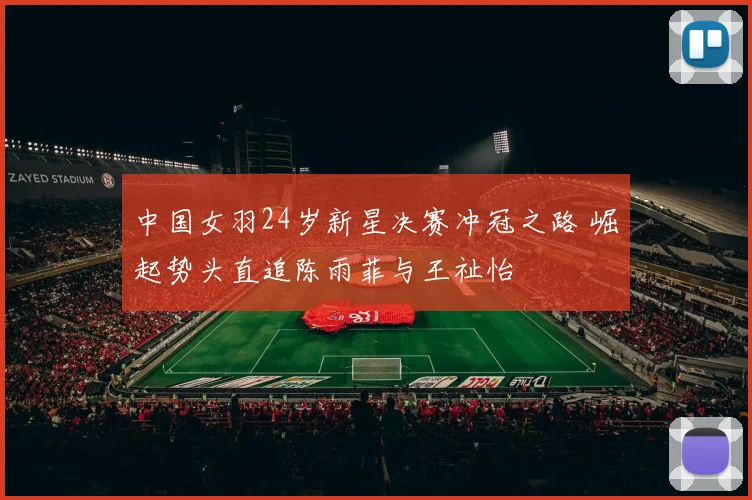 中国女羽24岁新星决赛冲冠之路 崛起势头直追陈雨菲与王祉怡