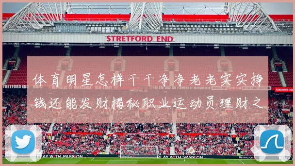 体育明星怎样干干净净老老实实挣钱还能发财揭秘职业运动员理财之道