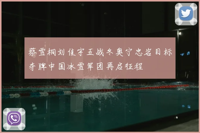 蔡雪桐刘佳宇五战冬奥宁忠岩目标夺牌中国冰雪军团再启征程